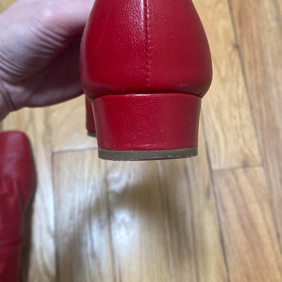 BY FAR Red Este Ankle Boots - Picture 5 of 11